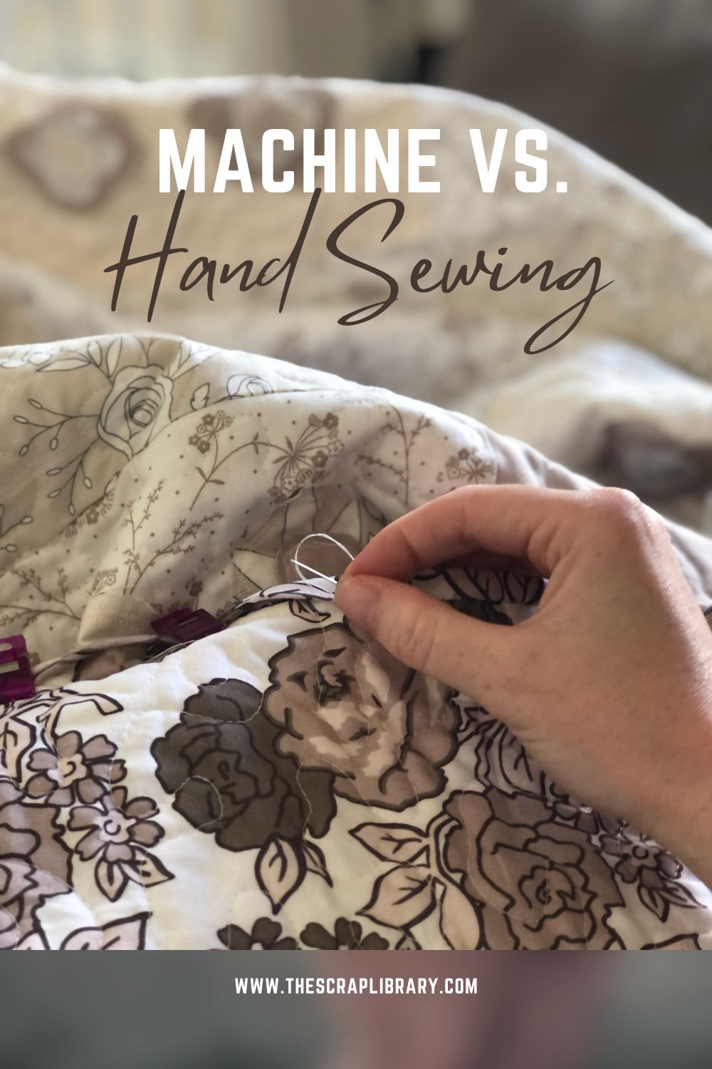 Hand Sewing (vs. Machine)  The Value of Hand Stitching: